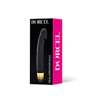 Вібратор Dorcel Real Vibration M Gold 2.0, діаметр 3,7см, перезаряджається, для точки G - Master