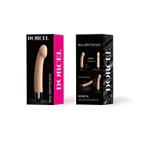 Вібратор Dorcel Real Vibration M Flesh 2.0, діаметр 3,7см, перезаряджається, для точки G - Master