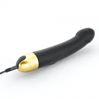 Вібратор Dorcel Real Vibration M Gold 2.0, діаметр 3,7см, перезаряджається, для точки G - Master