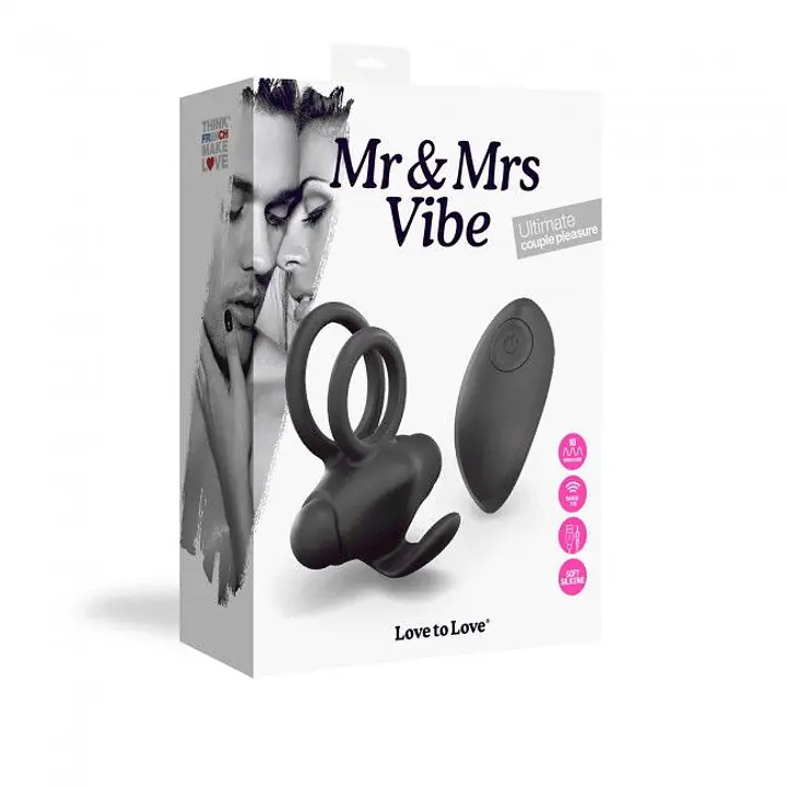 Ерекційне віброкільце Love To Love Mr&Mrs VIBEз пультом ДК - Master