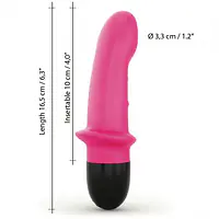 Вібратор Dorcel Mini Lover Magenta 2.0 перезаряджуваний, для точки G і масажу простати - Master