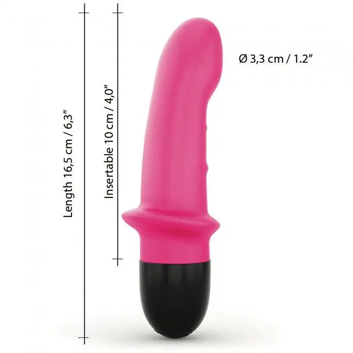 Вібратор Dorcel Mini Lover Magenta 2.0 перезаряджуваний, для точки G і масажу простати - Master