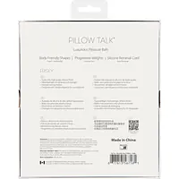 Розкішні вагінальні кульки PILLOW TALK - Frisky Pink з кристалом, діаметр 3,2 см, вага 49-75гр - Master