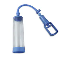 Вакуумна помпа з ручним насосом Men Powerup Blue - Master