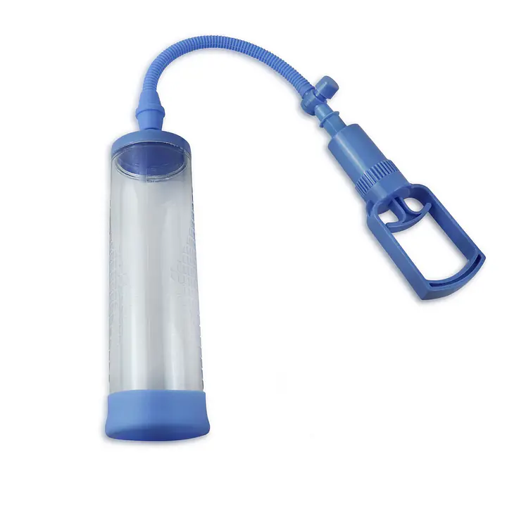 Вакуумна помпа з ручним насосом Men Powerup Blue - Master